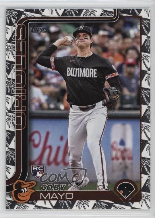 2025 Topps Series 1 Spring Training Coby Mayo #20 1ge0
