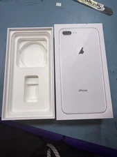 iPhone 8 Plus 64gb Silver EMPTY BOX ONLY