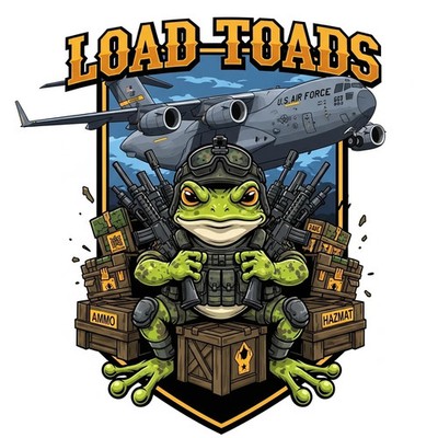 C-17 GLOBEMASTER LOAD TOADS USAF STICKER T-SHIRT HOODIE HAT PIN UP CAP GAG GIFT!