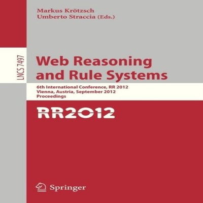 Web Reasoning and Rule Systems 6th International Conference RR 20
