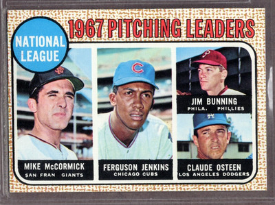 1968 Topps Set-Break #9 NL Pitching Leaders NR-MINT *JAYSACE*