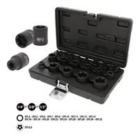 "Ks Tools 1/4\"+3/8\"+1/2\" Torx Kraft-SteckschlüSsel-Satz, Torx-E-Plus"