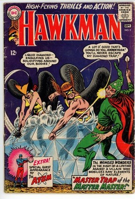 Hawkman # 9 - Hawkman & Atom learn each other s IDs VG- 1965