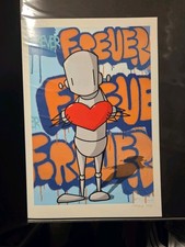 ChrisRWK 'Forever 13x19 Print LE of 25 Robots Will Kill Chris RWK Archival Paper