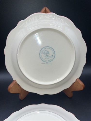 Pioneer Woman Gingham Black And White Cow Appetizer Plates Set Of Two 7 Inches - Picture 5 of 5