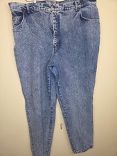 Vintage Levis Jeans Mens 42x28 Stone Washed Brown Tag Made In USA