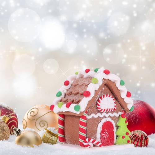 4 Pcs Lebkuchenhaus Hanging Dekoration Mann -Weihnachtsfeste Ornamente - Bild 9 von 12