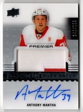 2016-17 Upper Deck Premier Jersey Auto Rookie Anthony Mantha Rookie Auto 248/299