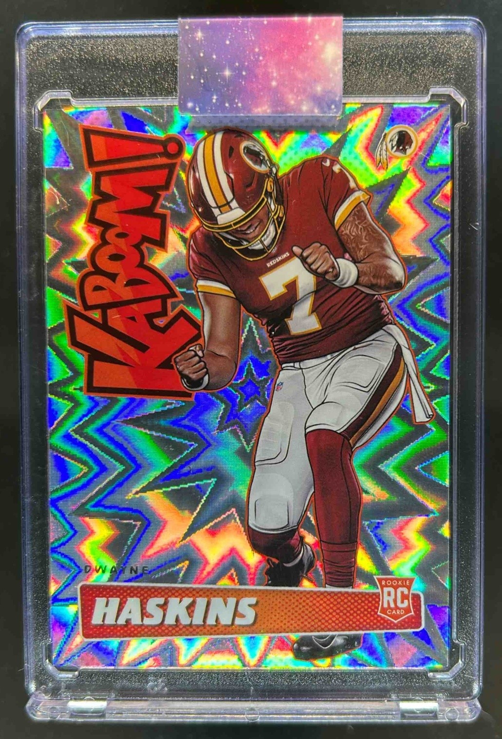 2019 Absolute Dwayne Haskins Kaboom SSP RC Rookie #K-DH Redskins