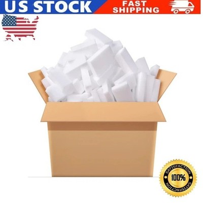 100 PCS Sponge Eraser BULK PACK Melamine Cleaning Foam 3/4'' Thick Kitchen Bath.