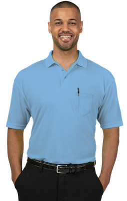 Blue Generation BG7603 Adult Avenger Pocket Polo