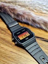 Casio F-91W Custom Mod "Fire & Dust"