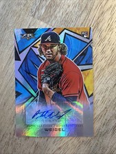 Patrick Weigel 2021 Topps Fire Auto #AV-PW Rookie Auto Atlanta Braves