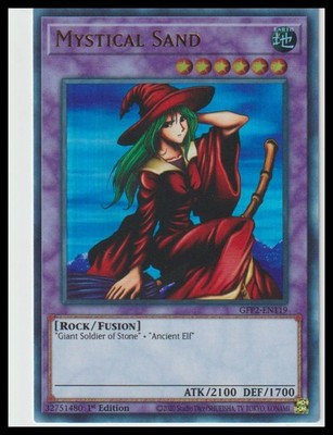 Ghosts From the Past: The 2nd Haunting #GFP2-EN119 Mystical Sand Yugioh