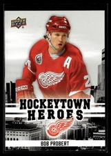 2025-26 Detroit Red Wings Centennial HockeyTown Heroes Bob Probert #HH-17