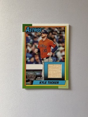 2025 Topps Series 1 - 1990 Topps Baseball Relics Kyle Tucker #T90R - KT