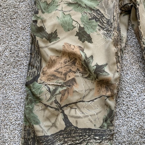 Vintage Liberty REALTREE Camo Bib Overalls- 38x31 Patched Knee - Picture 5 of 7