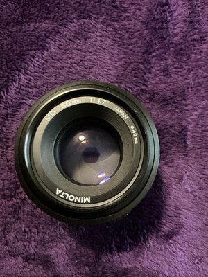 Minolta MD 50mm 1:1.7 Lens
