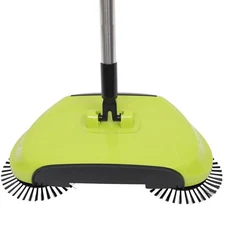 Floor Sweeper Manual, 3 in 1 Carpet Cleaner Machine Push Broom Clean Lazy Dus...