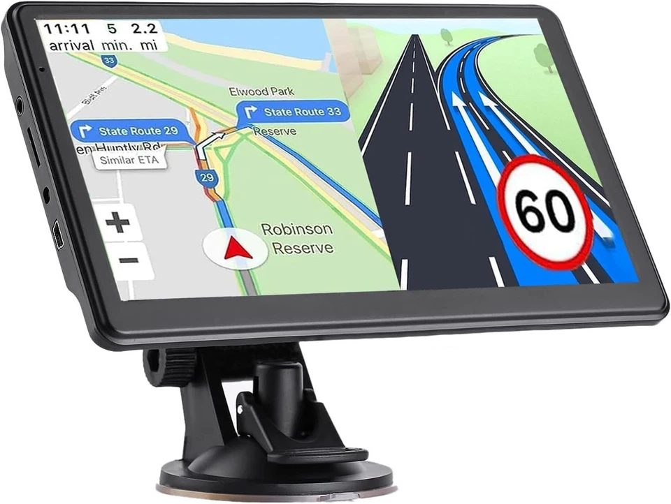 Car Truck GPS Navigation 7 Inch Touch Screen 2025 Maps Spoken DirectionOpens ... - Image 3 of 4