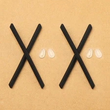 Replacement Rubber Kit Ear Socks Nose Pads for Oakley Gauge 6 OO6038 Sunglasses