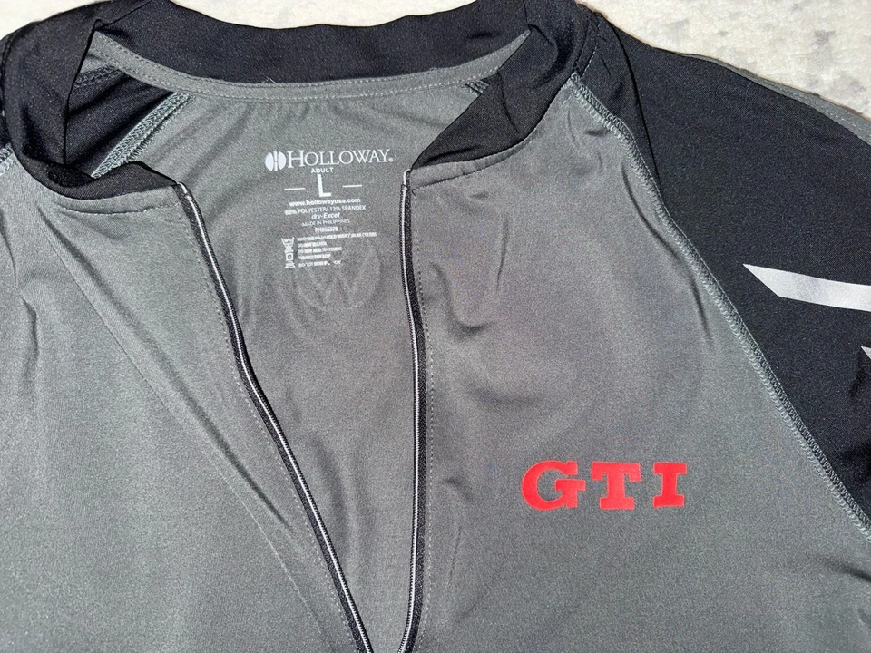 Volkswagon четверть молнии куртка черный GTI логотип большой - Изображение 2 из 4