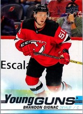 2019-20 Upper Deck #239 Brandon Gignac Young Guns