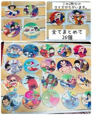 Vintage Menko Card Japanese Dragon Ball Z 26 Pieces Showa Retro Lot 001