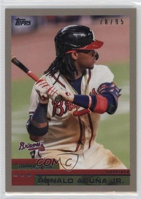 2021 Topps Transcendent Party 78/95 Ronald Acuna Jr #2000-RA 1k3