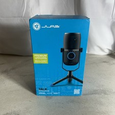 Brand New JLab Talk Pro Plug  Play USB Mic   96kHz/24BIT, 4 Polar Patterns
