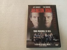 Arlington Road DVD, 1999 Jeff Bridges, Tim Robbins. T17
