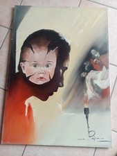 Peirano Gastone Olio Su Tela 70 X 50