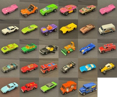 Vintage Lesney, Matchbox, Hot Wheels, Tootsie, Corgi Cars from 1959 +, 29 Total