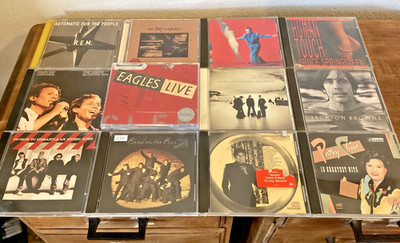 Classic Rock CDs (Lot of 12)  REM, Peter Gabriel, McCartney, Tom Petty, R.E.M.