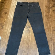 Levis 531 Mens Jeans Size 38X32 Measure 37X31 Black Athletic Slim Fit Denim CN16