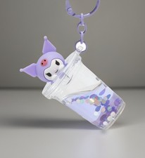 New Rare Sanrio Kuromi Keychain Keyring Key Charms