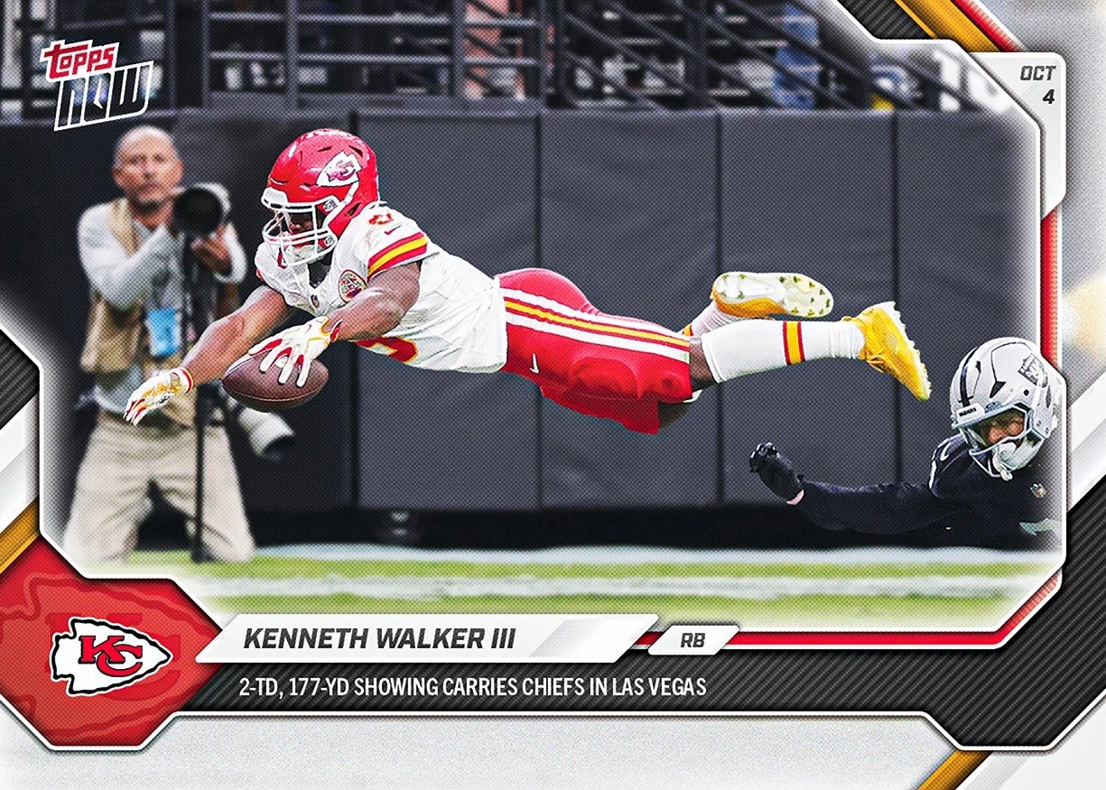 *PRE SALE* Kenneth Walker III - 2026-27 NFL Topps NOW® - Card 45