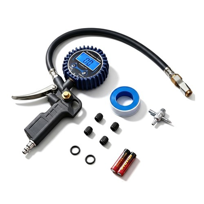 #ad PINTOOL Digital Tire Pressure Gauge with Inflator 3 250 PSI Air Chuck amp; Comp... $20.50