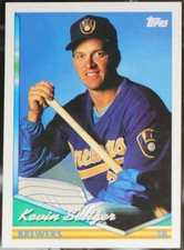 1994 Topps Baseball Kevin Seitzer #411 NM