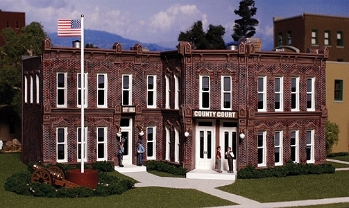 H0 Gauge - Town Hall Kit - 12500 Neu