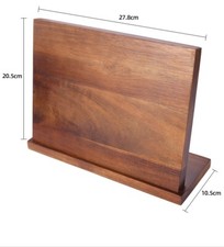 Magnetischer Messerblock, Messerhalter aus Holz – platzsparend & stilvoll