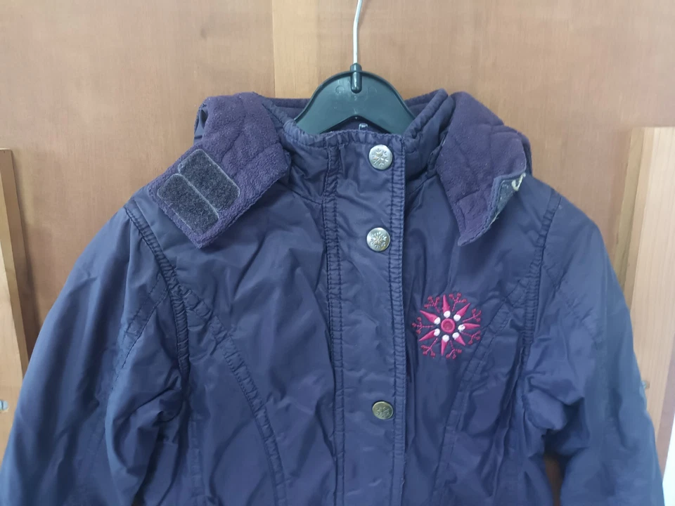 Impidimpi Übergangsjacke für Mädchen, Gr 92 in lila, gefüttert, Auflösung  - Bild 2 von 4