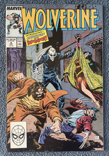 WOLVERINE #4 (Marvel, 1989) 1st Bloodsport & Roughouse