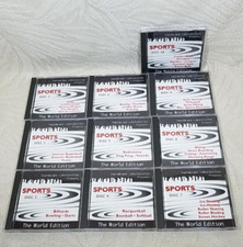 SFX SOUNDSCAPE LIBRARY 1997 WORLD ED. SPORTS SOUND EFFECTS SAMPLES 10 CD'S SET