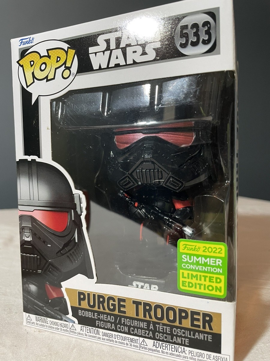 Purge Trooper Star Wars Funko Pop 2022 SDCC Shared Exclusive