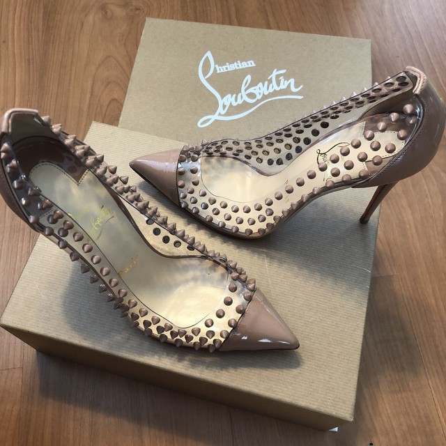 louboutin spike pumps