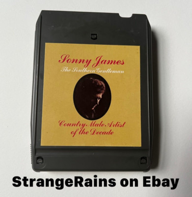 Sonny James / Country Male Artist Of The Decade   8 Track Tape  REFURBISHED
