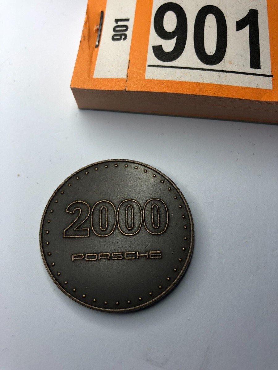 ポルシェ　カレンダー　1992年　コイン付き　ノベルティ　PORSCHE ポルシェ カレンダー ノベルティコイン - メルカリ