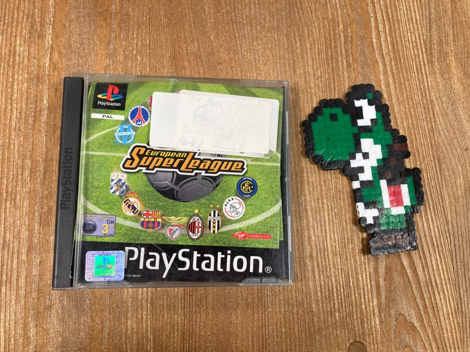 European super league - Jeux PS1 - Avec Notice - Occasion