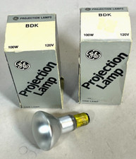 2 - BDK 100W 120V Photo Projection LIGHT BULB Studio LAMP Projector NEW GE 40429